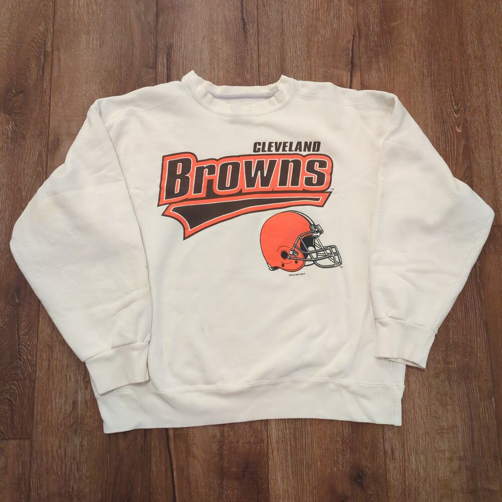 VTG Starter Cleveland Browns Adult XL Sweatshirt NFL Football‎ Ohio USA 90s